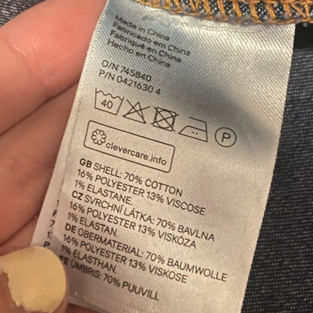 H&M overall denim dress - Picture 10 of 10
